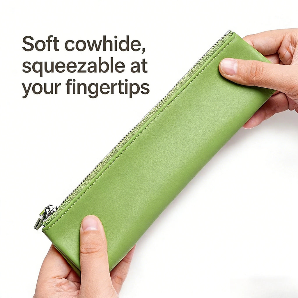 Leather Pocket Cosmetic Bag,Suitable for Wallets,Coin Purses,Lipsticks,Cosmetic,Travel Organizer Bag,High Quality and Portable.