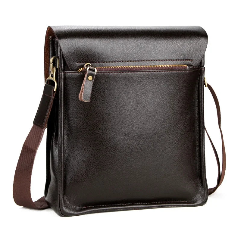 Bag for Men 2024 Luxury Designer Handbag Leather Briefcase Classic Business Shoulder Crossbody Bags Waterproof Messenger Handbag