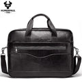 Genuine Leahther Men Briefcase Portable Office Handbag for Laptop Bag High Quality Business Messenger Shoulder Bags Travelling