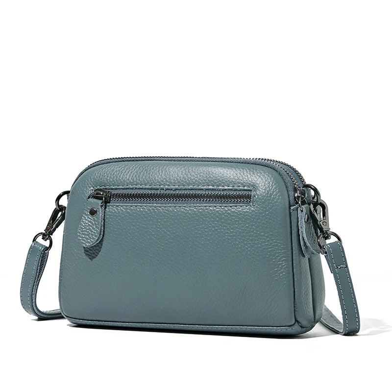 Genuine Leather Bag Luxury Women's Handbags Bag for Woman 2022 Female Clutch Phone Bags Shoulder Bag Crossbody Messenger Pack