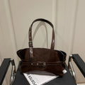 Leather Tote Bag with Adjustable Straps Belt Buckle Underarm Bag,large Capacity Handbag,daily Shoulder Purse Suitable for Women
