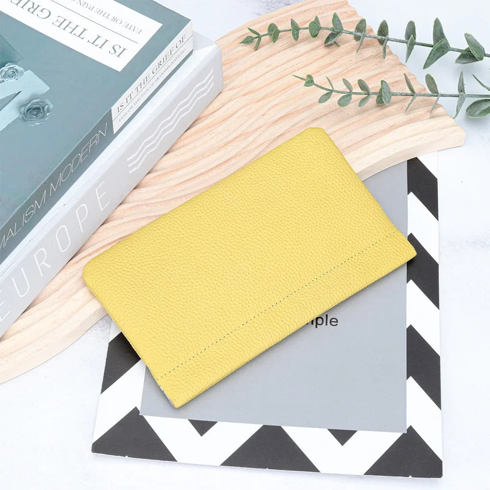 Leather Makeup Bag Women Portable Lipsticks Cosmetic Storage Pouch Fashion Automatic Close Metal Shrapnel Small Make Up Bag